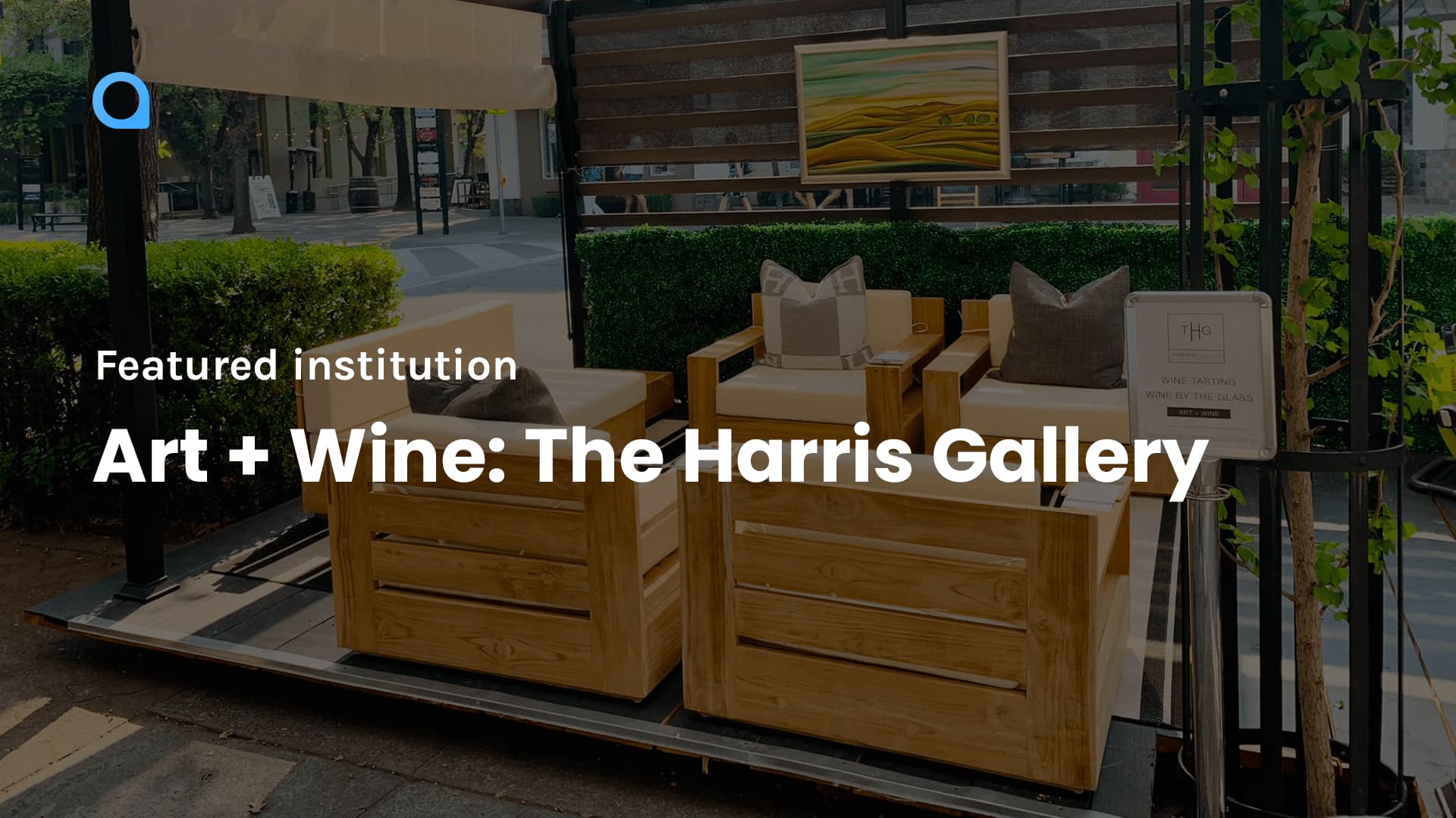 Art + Wine: The Harris Gallery