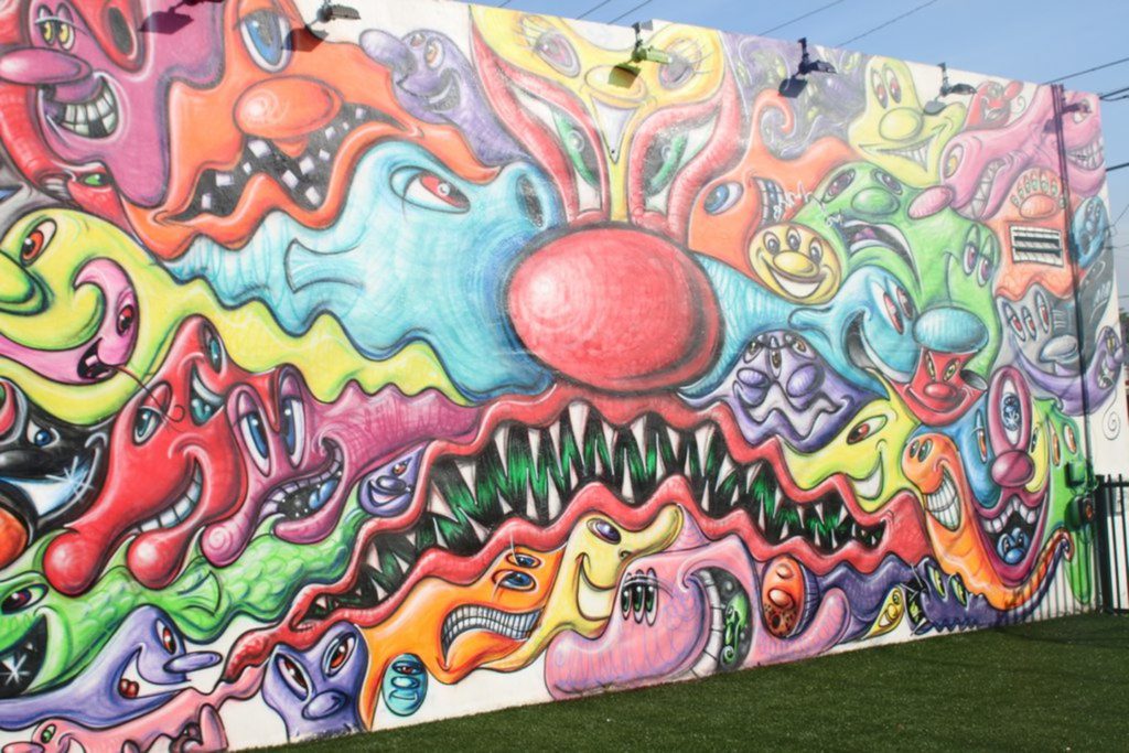 Kenny Scharf Wynwood Mural