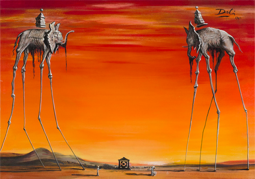 Salvador Dali's The Elephants